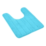 NewHomeâ„¢ No-Slip Toilet Rug – Blue