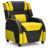 Youth Gaming Recliner with Headrest & Footrest – Yellow