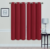 Madonna Blackout Grommet Curtain Panels (Set of 2) – 63 BURGUNDY