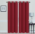 Madonna Blackout Grommet Curtain Panels (Set of 2) – 84″ BURGUNDY