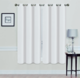Madonna Blackout Grommet Curtain Panels (Set of 2) – 63″ WHITE
