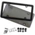 Zone TechÂ® Clear Smoked License Plate Cover and Frame – 2-pk Clear smoked plate cover and frame
