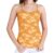 Women’s Seamless Lace Stretch Adjustable Camisole Top – Mustard