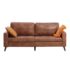 79-Inch Mid-Century Modern Loveseat Couch – Beige