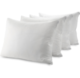 Zippered Waterproof Bed Bug/Dust Mite Pillow Cover (2- or 4-Pack) – 4-Pack Fabric Pillow Covers