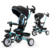 6-in-1 Kids’ Baby Stroller Tricycle – Blue