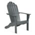 Solid Wood Adirondack Chair – White