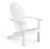 Solid Wood Adirondack Chair – White