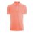 Men’s Classic-Fit Cotton Polo Shirt – Orange – Small
