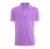 Men’s Classic-Fit Cotton Polo Shirt – Purple – Medium