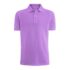 Men’s Classic-Fit Cotton Polo Shirt – Purple – Medium