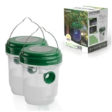 Suntrap Pro Eco-Friendly Solar Powered LED Mosquito & Insect Trap – 2 Pack