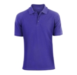 Men’s Classic-Fit Cotton Polo Shirt – Royal Blue – X-Large