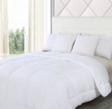 Waterford Home™ Down Alternative Comforter with Corner Ties – Queen – White