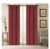 Denver Embossed Energy-Saving 63″ or 84″ Curtains – 63-Inch – Burgundy