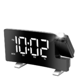 iMounTEKÂ® Projection Alarm Clock – White