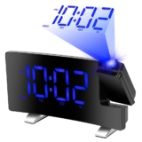 iMounTEKÂ® Projection Alarm Clock – Blue