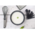 Hannah Kitchen 23-Piece Grey Kitchen Utensil Set