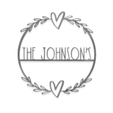 Personalized Flower Shop Metal Name Sign – Heart Wreath