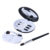 7-Piece Mini Makeup Brush Kit – Black