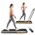 SuperFit™ 2-in-1 2.25HP Under Desk Electric Folding Treadmill with Remote Control – Navy Blue