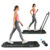 SuperFit™ 2-in-1 2.25HP Under Desk Electric Folding Treadmill with Remote Control – Green