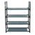 Space Saving 12 Pair Stackable Shoe Rack – Black