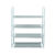 Space Saving 12 Pair Stackable Shoe Rack – Gray