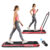 SuperFit™ 2-in-1 2.25HP Under Desk Electric Folding Treadmill with Remote Control – Red