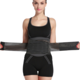 Women’s Double Compression Waist Trainer Breathable Trimmer – 3XL