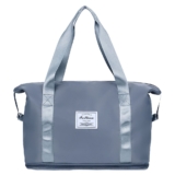 Laromniâ„¢ Large Shoulder Travel Duffle Bag with Luggage Sleeve – Blue