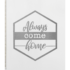 Simple Address Plaque – 8 inch