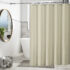 Mildew-Resistant Vinyl Shower Curtain Liner with Metal Grommets & Magnets (2-Pack) – Blue