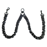 Dual Bungee Pet Leash Add-On – Dual Bungee Leash Add-On Black