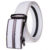 Men’s Stripe Buckle Adjustable Ratchet Belt – WHITE / MEDIUM(36-38)