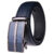 Men’s Stripe Buckle Adjustable Ratchet Belt – NAVY / LARGE(40-42)