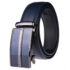 Men’s Stripe Buckle Adjustable Ratchet Belt – NAVY / MEDIUM(36-38)