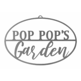 Personalized Metal Garden Sign – Name Only