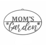 Personalized Metal Garden Sign – Name with Flowers