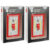 [2-Pack] Super Bright â€œLight Switch Styleâ€ Battery Powered LED Indoor Light – Red