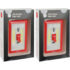 [2-Pack] Super Bright â€œLight Switch Styleâ€ Battery Powered LED Indoor Light – Gray