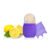 Reusable Silicone Contour Stick Ice Roller for Face, Eyes, and Body – Purple