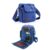 Multifunctional Canvas Bag With Adjustable Shoulder Strap – Blue