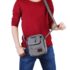 Multifunctional Canvas Bag With Adjustable Shoulder Strap – Purple