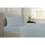 Bibb Home® Antimicrobial Bamboo Sheet Set – Twin – Aqua