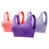N’Polarâ„¢ Sport Bras (3-Pack) – NPolar 3 Pack Sport Bras RED 2XL
