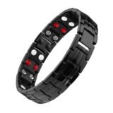 Magnetic Energy Therapy Bracelet for Pain Relief – Black