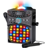 iHomeÂ® Sound Factory Deluxe Bluetooth Karaoke with Party Lights