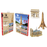 3D Puzzle Pop-up Model – France