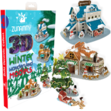 3D Puzzle Pop-up Model – Winter